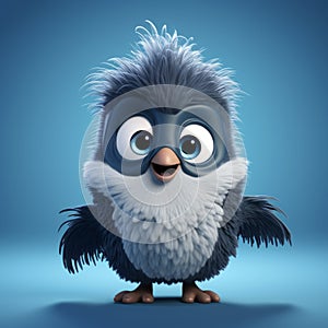 Realistic Cartoon Style Fairy Penguin Character Erik From Happy Feet In 3d