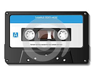 Realistic cassette tape