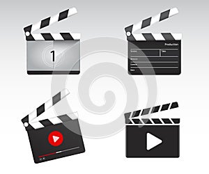 Realistic Clapper board