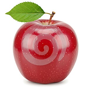 Realistic Close-Up of a Fresh Apple Ã¢â¬\' High-Resolution Detail photo