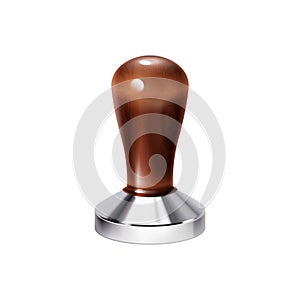 Realistic Coffee Tamper