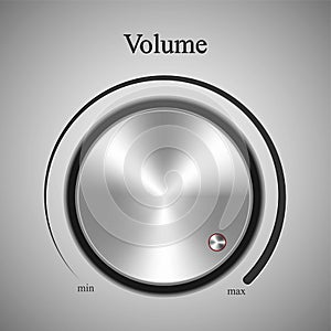 Realistic control the music volume