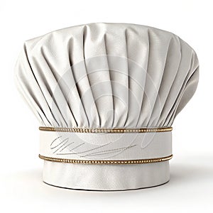 Chef hat 3D modeling PSD file realistic isolated