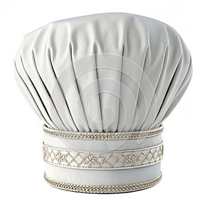 Chef hat 3D modeling PSD file realistic isolated