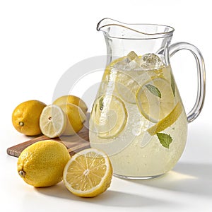 Lemonade pitcher 3D model photo