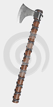 3D Render of Battleaxe