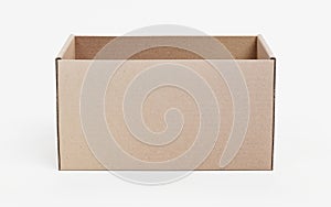 3D Render of Carboard Box