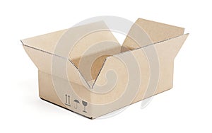 3D Render of Carboard Box