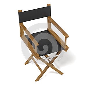 3D Render of DirectorÃÂ´s Chair photo