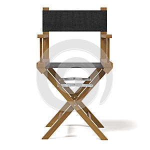 3D Render of DirectorÃÂ´s Chair photo