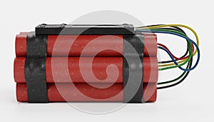 3D Render of Dynamite