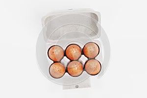 3d Render of Egg Box