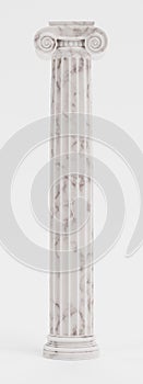 3D Render of Ionic Column