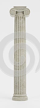 3D Render of Ionic Column