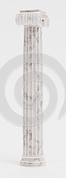 3D Render of Ionic Column