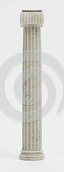 3D Render of Ionic Column