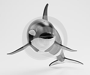 3D Render of Killer Whale
