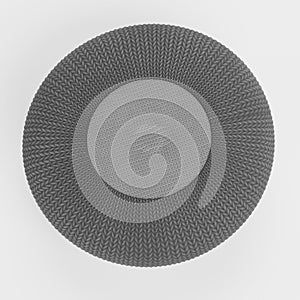 3D Render of Knitted Seat