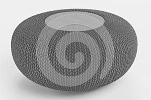 3D Render of Knitted Seat photo