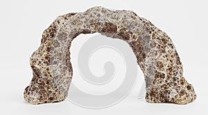 3D Render of Rock Stone