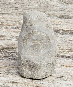 3D Render of Rock Stone