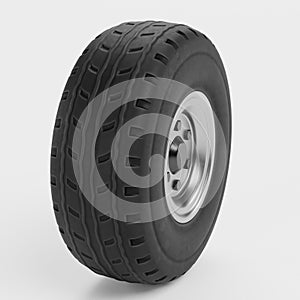 3D Render of Tyre