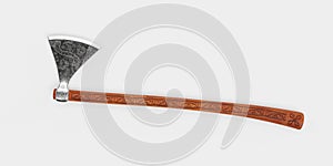 3D Render of Viking Axe