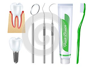 Realistic Dental Set