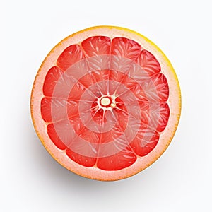 Realistic And Detailed Grapefruit Image With Minimal Retouching