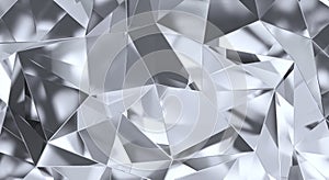 Realistic diamond texture close up, 3d render