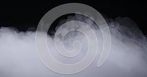 Realistic Dry Ice Smoke Clouds Fog