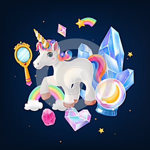 Realistic Fantasy Magic Composition