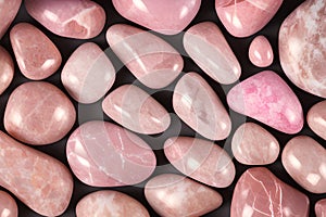 Realistic Feminine Pink Quartz Marble Background