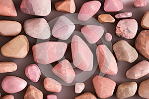 Realistic Feminine Pink Quartz Marble Background