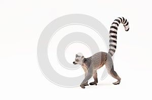 Realistic figure of a lemur