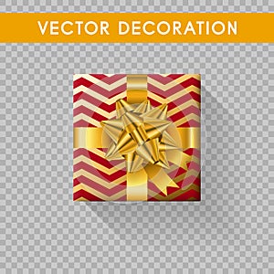 Gift boxes without background. Vector illistration