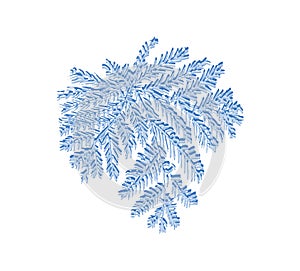 Realistic Hoarfrost Ice Composition