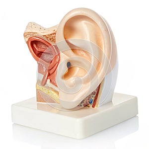 Realistic human ear model
