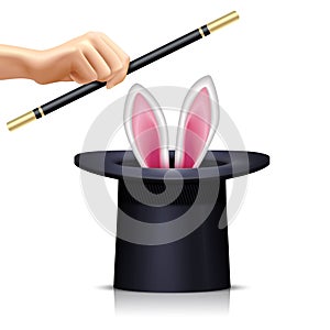 Realistic Illusionist Magic Wand