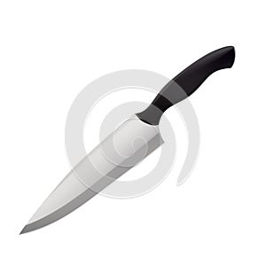 Realistic Illustration of Chef Knife. JPEG format