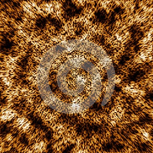 Realistic leopard skin texture