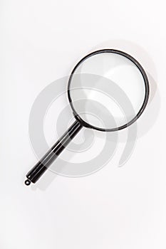 Realistic magnifying glass