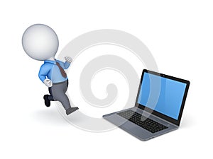 Realistic modern notebook