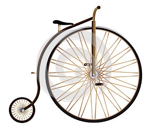 Realistic Penny Farthing