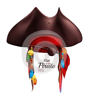 Realistic Pirate Hat