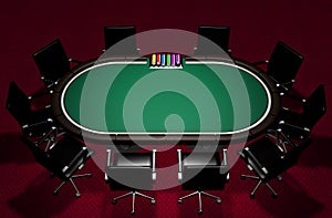 Realistic Poker Table