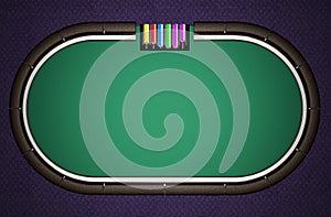 Realistic Poker Table