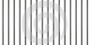 Realistic prison metal bars. Prison fence. Jail grates. Iron jail cage. Metal rods. Criminal grid background. Vector