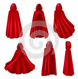 Realistic Red Mantles Collection photo