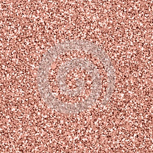 Rose Gold Realistic Glitter Background